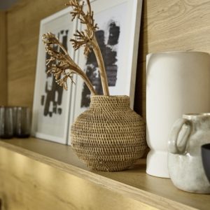 Nolte moderne U-Kueche Eiche Ventura