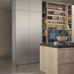 LEICHT Kyoto Inselküche Holz hell