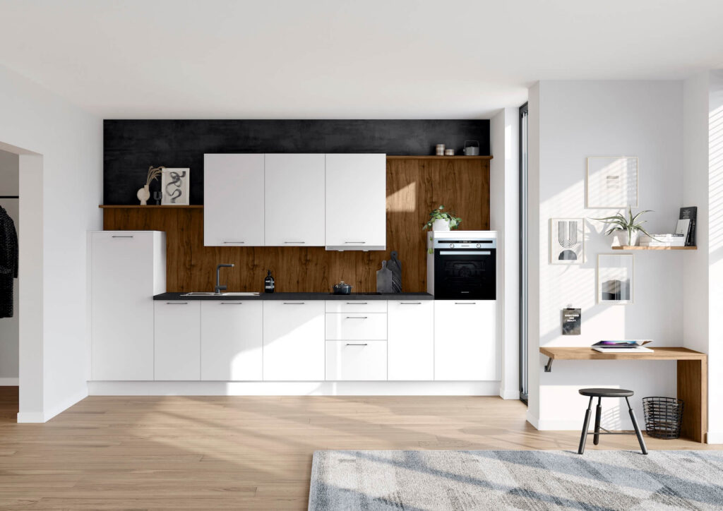 Haecker Uno Kuechenzeile Weiss