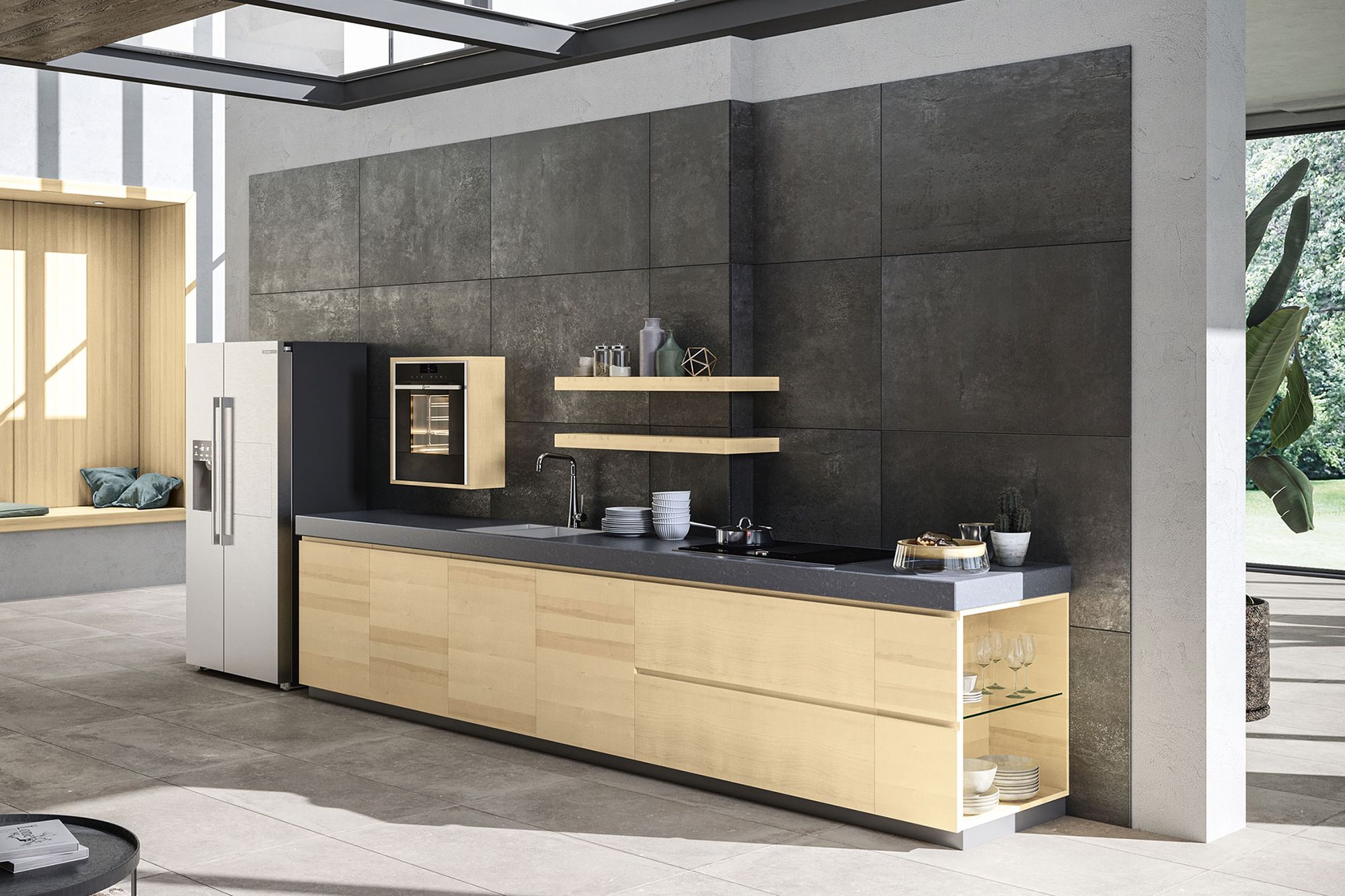 oster-kueche-modell-zero-grifflos-modern