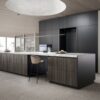 LEICHT Bahia Designküche mit Insel Holz