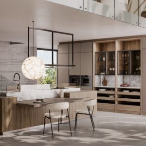 leicht idea designkueche lack metallic 1